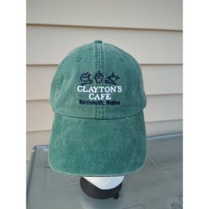 Clayton's Cafe Yarmouth Maine Adult Adjustable Hat Cap